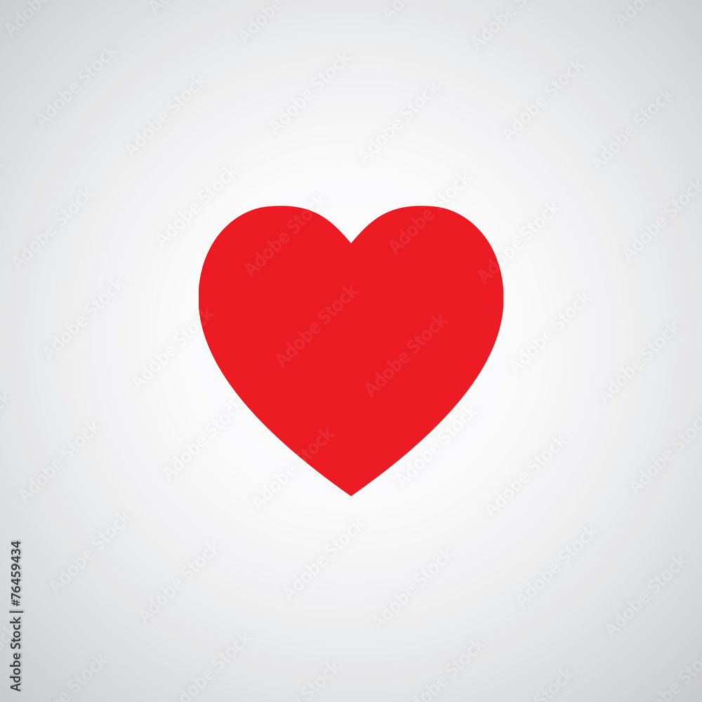 heart shape symbol design