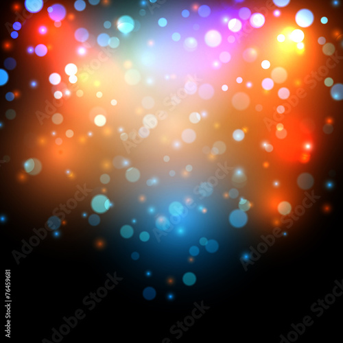 Abstract bokeh effect background