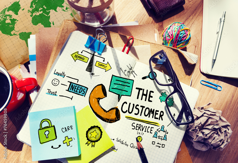 The Customer Service Target Market Support Assistance Concept The Customer Service Target Market Support Assistance Concept