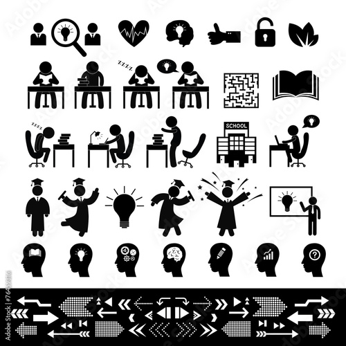 successful study symbol set