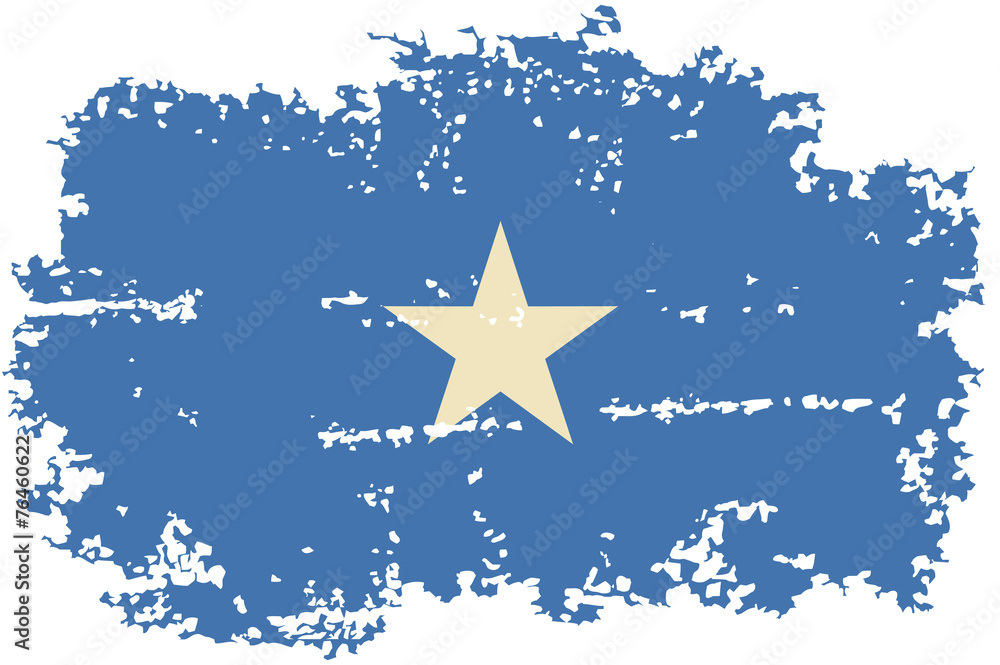 Somalia grunge flag. Vector illustration. Somalia grunge flag. Vector illustration.