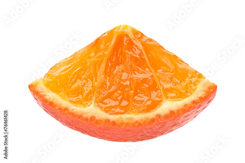 Tangerine citrus slice photo