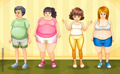 Fat people
