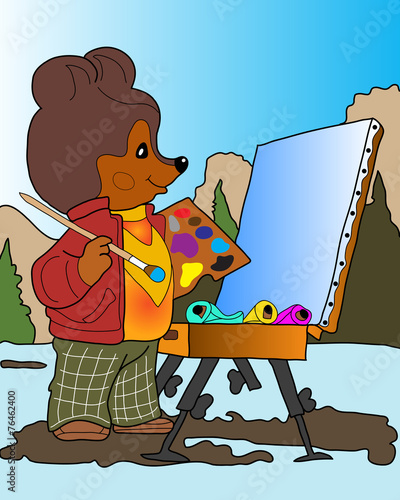 Bear artist.