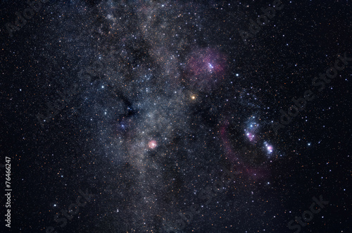 Milky Way star field