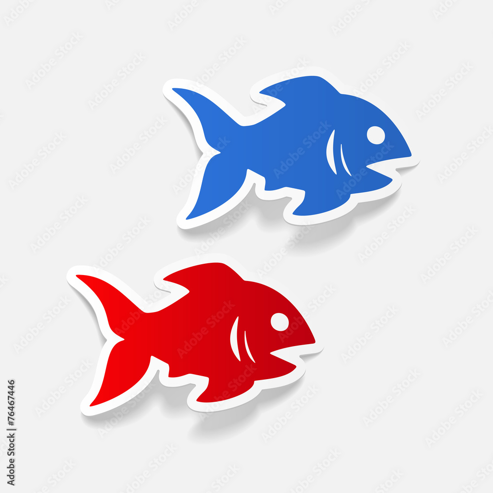 Obraz premium realistic design element: fish