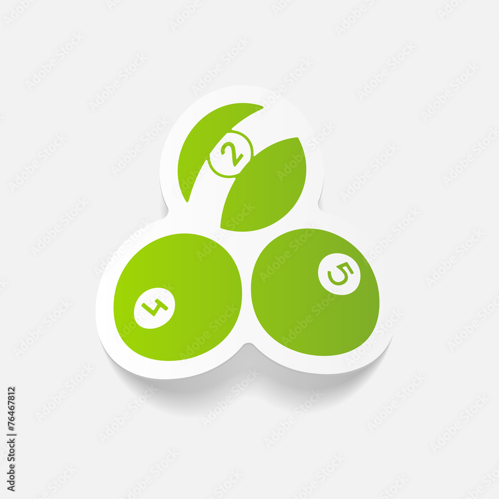 realistic design element: billiards realistic design element: billiards