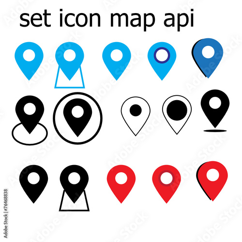 Map and Location Icons
