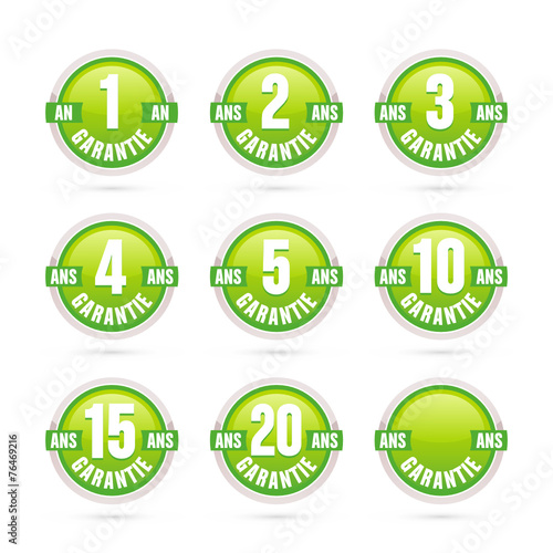 logo garantie vert