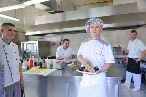 chef preparing food