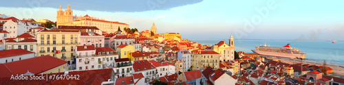 Lisbon Old Town skyline