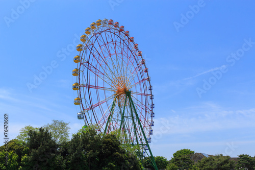 Ferries wheel at the Hitachi Seaside Park in Hitachinaka city, I