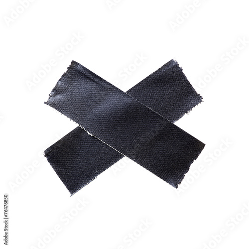 black matte cloth tape