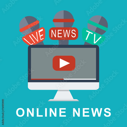 online news concept