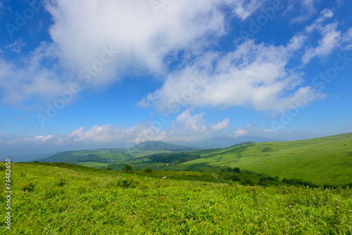 Kurumayama at Kirigamine Highland in Nagano  Japan