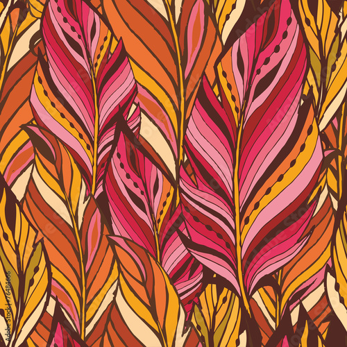 Background and texture with feathers
