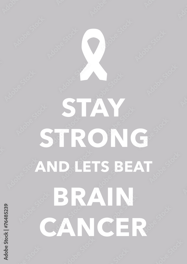 brain cancer poster brain cancer poster