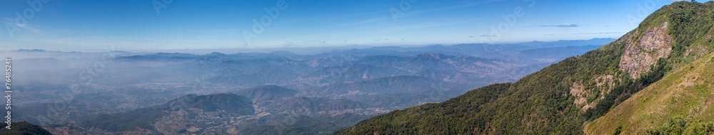 Kio Mae Pan in Panorama view, Doi Inthanon National Park