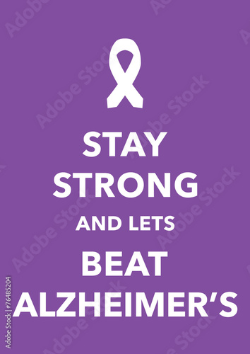 alzheimer poster