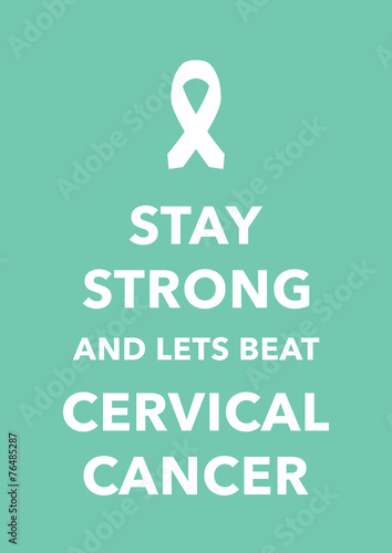 cervical cancer poster