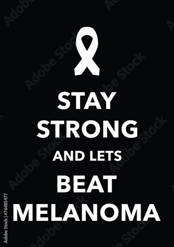 melanoma poster