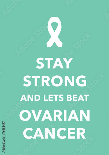 ovarian cancer poster