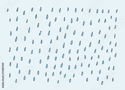 Rain vector background