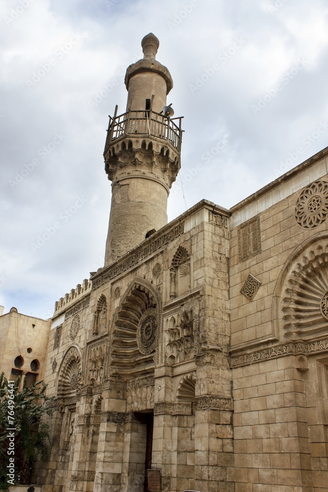 Al-Aqmar Mosque, also called Gray mosque, is a mosque in Cairo,