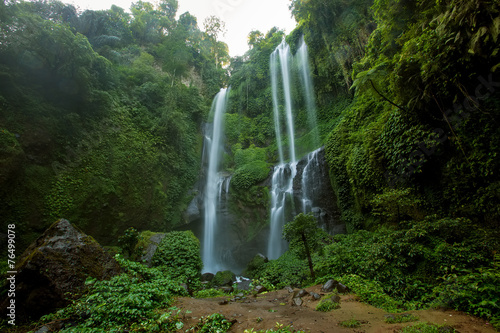 Fototapeta Naklejka Na Ścianę i Meble -  Sekumpul Waterfalls in Bali, Indonesia