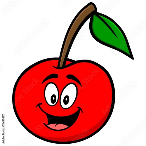 Cherry Cartoon Mascot