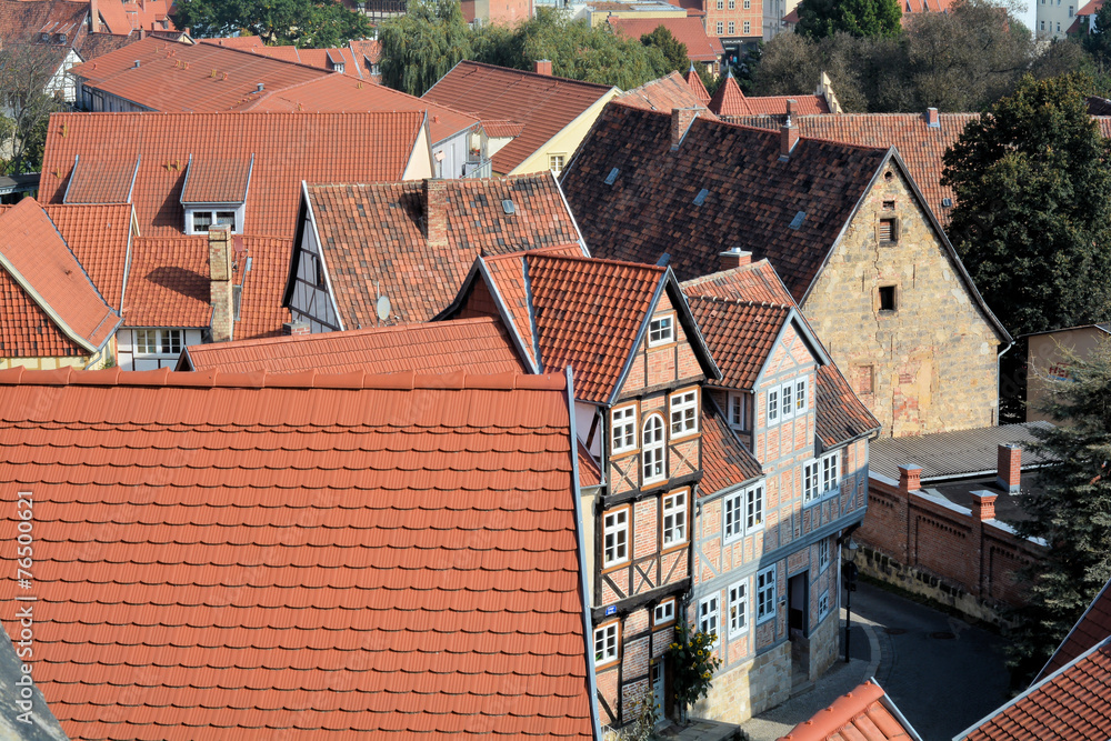 Quedlinburg von oben