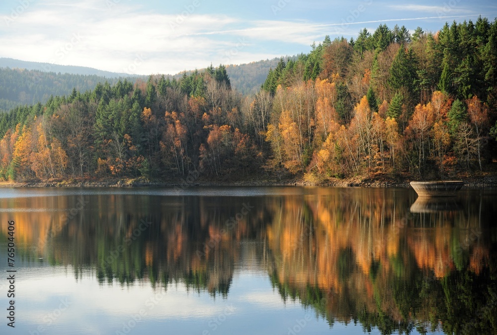 Autumn lake