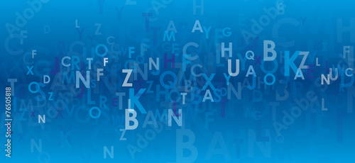 LETTERS BACKGROUND (vector abstract theme)