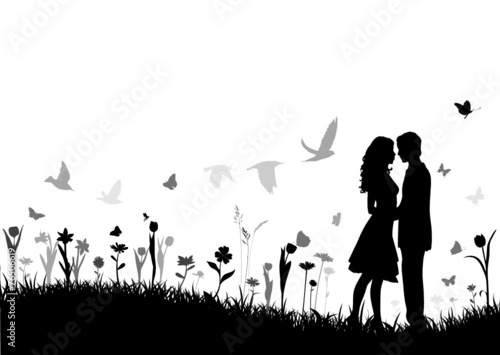 Valentinstag Layout