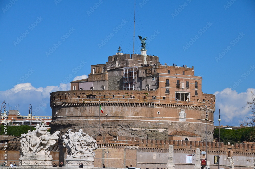 Castel Sant'Angelo in Rome, Italy.