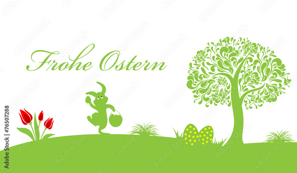 Obraz premium Ostern / Illustration
