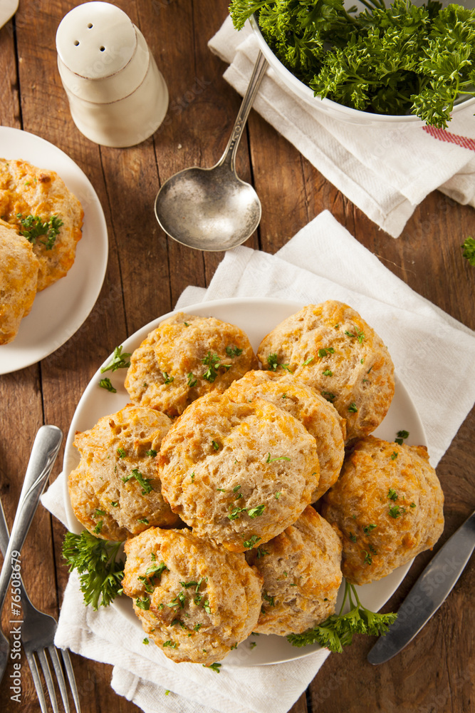 Homemade Cheddar Cheese Biscuits