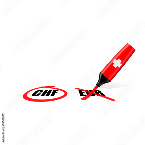 textmarker chf eur schweiz I