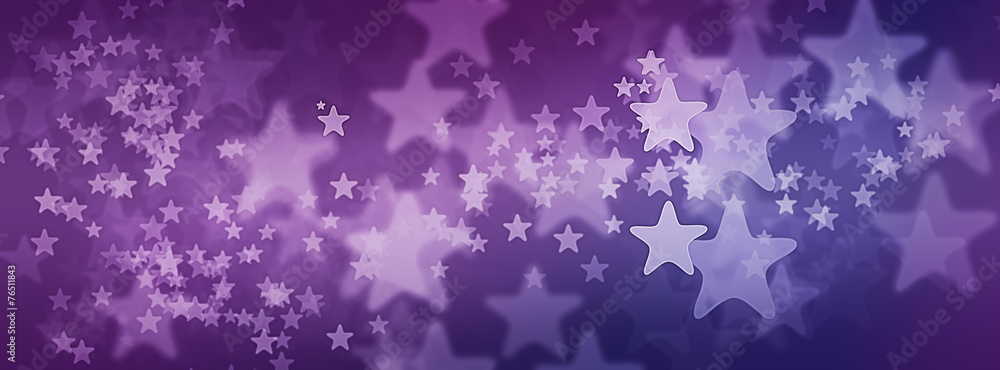 Purple Starry Background for Facebook Cover Photo Stock Illustration