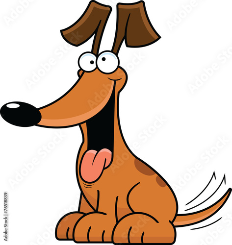 Cartoon Dog Silly