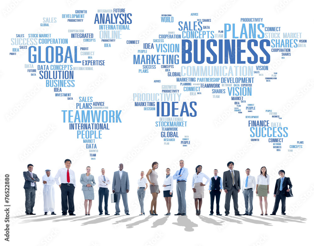 Business Global World Plans Organization Enterprise Concept Business Global World Plans Organization Enterprise Concept