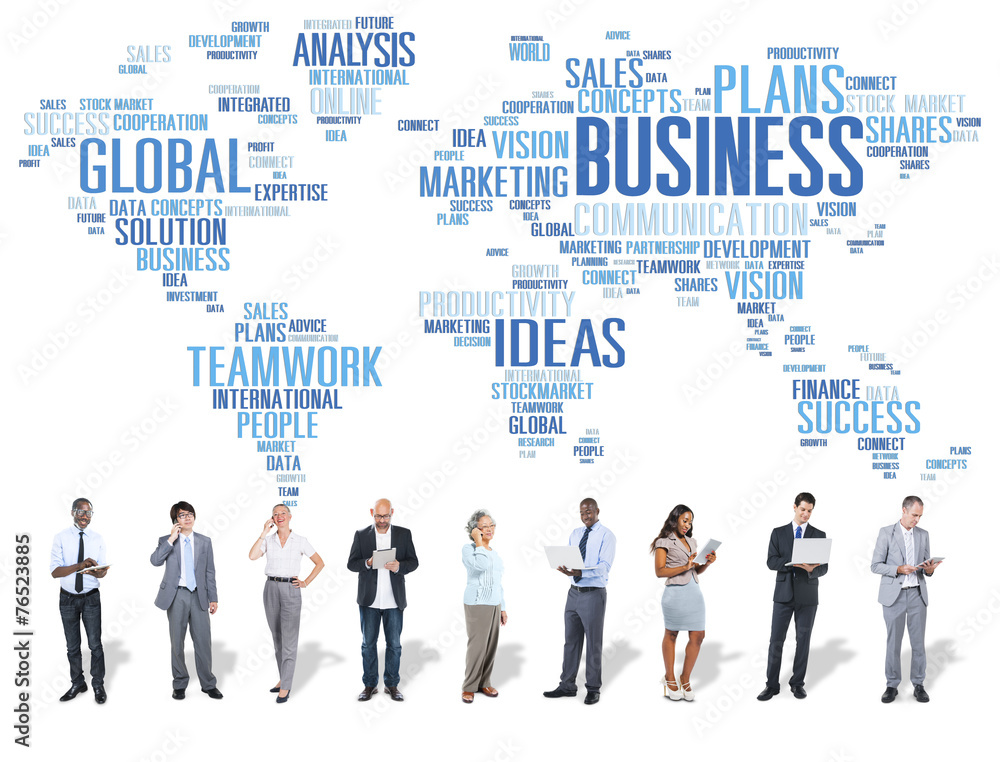Business Global World Plans Organization Enterprise Concept Business Global World Plans Organization Enterprise Concept