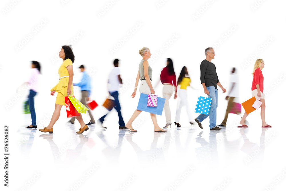 Shopping Purchase Retail Customer Consumer Sale Concept Shopping Purchase Retail Customer Consumer Sale Concept