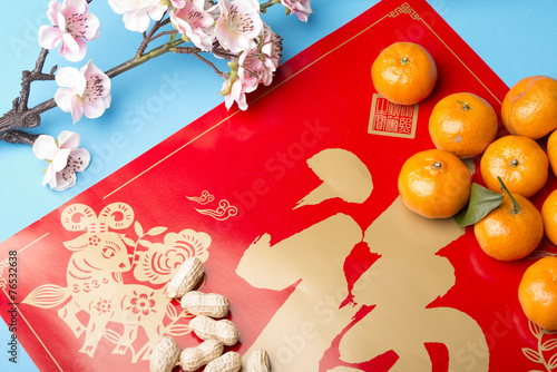 Chinese new year's decoration.