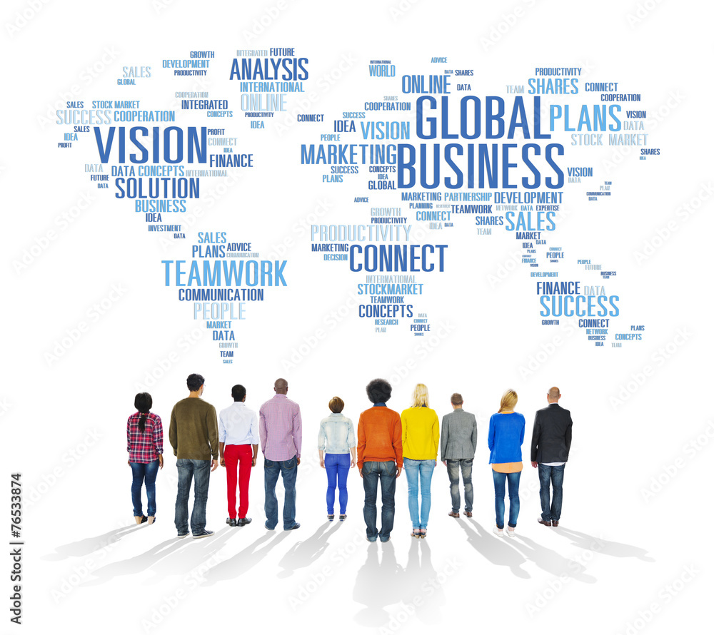 Global Business World Commercial Business People Concept Global Business World Commercial Business People Concept