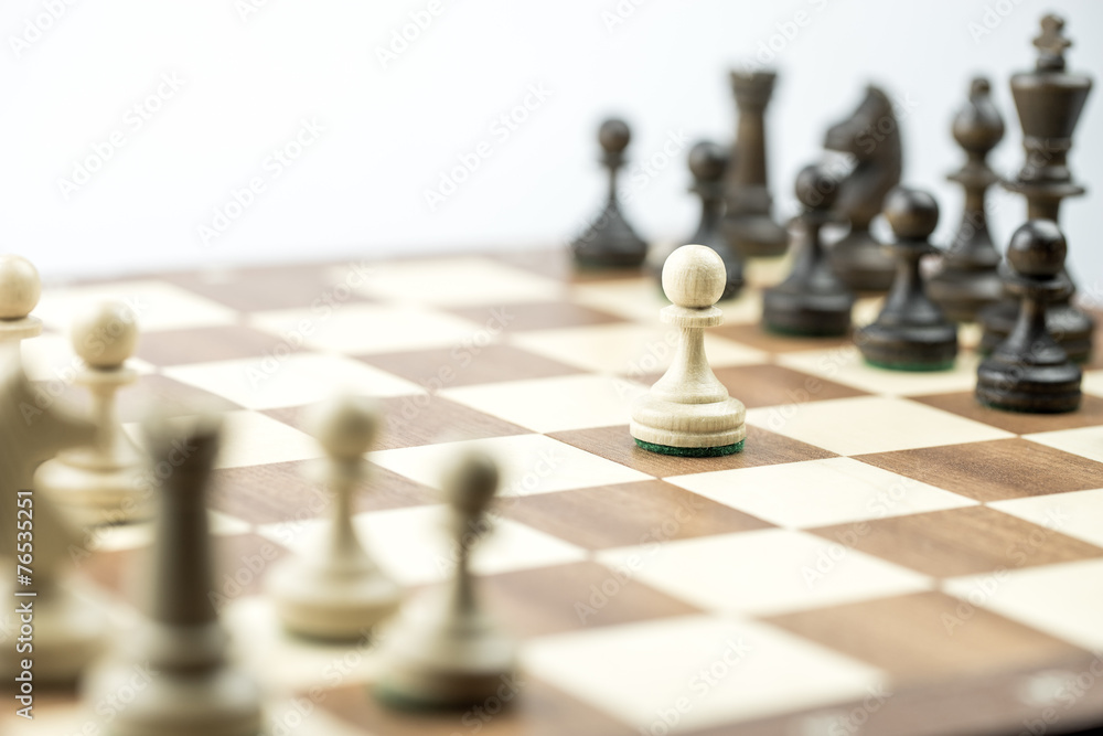 Chess figure, business concept strategy, leadership, team and su Chess figure, business concept strategy, leadership, team and su