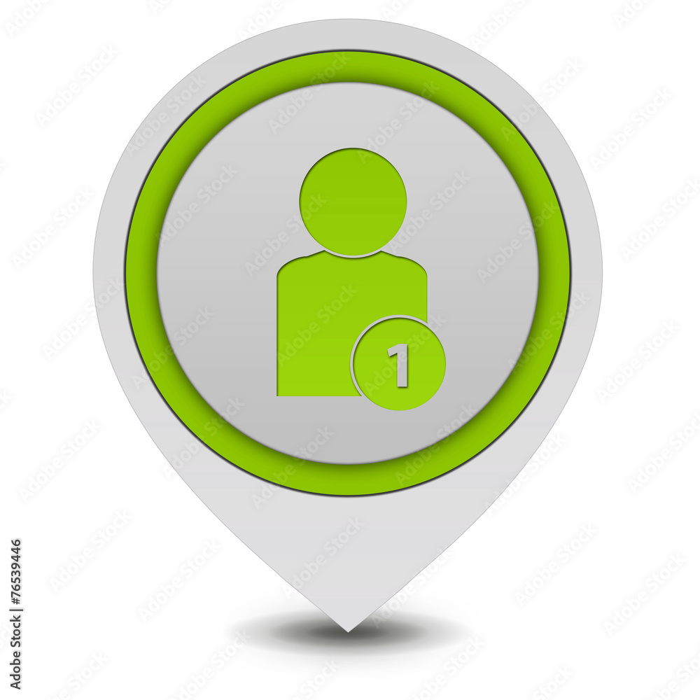 add pointer icon on white background add pointer icon on white background