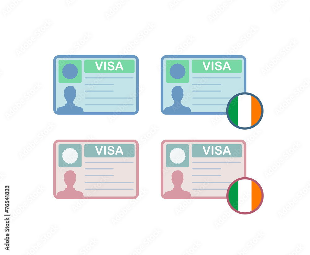 Icons of Visa to Ireland