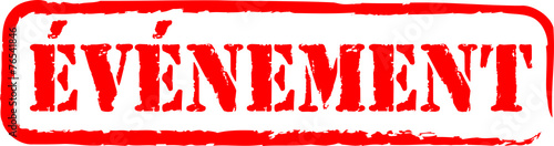 tampon événement