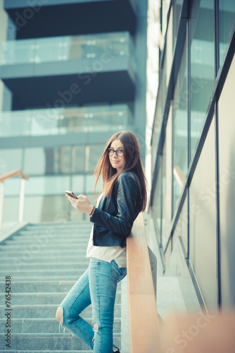 young beautiful woman